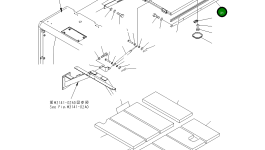 Кронштейн 569-54-88730 Komatsu