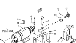 Кронштейн 6967-51-2112 Komatsu