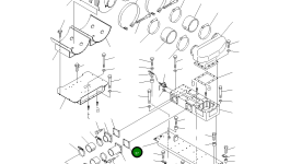 Кронштейн 6215-11-4252 Komatsu