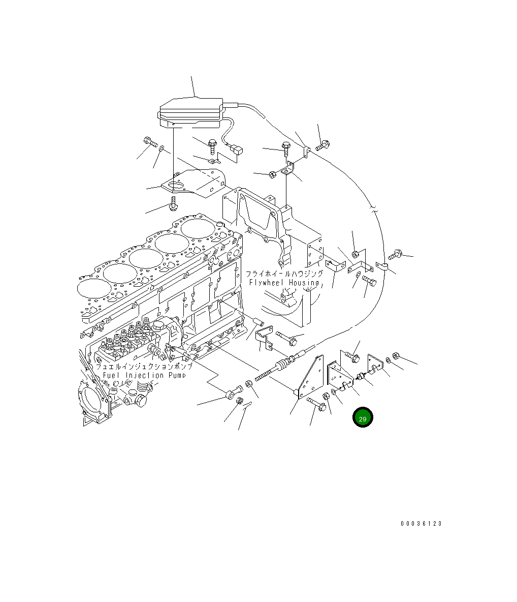 Кронштейн 424-43-31160 Komatsu