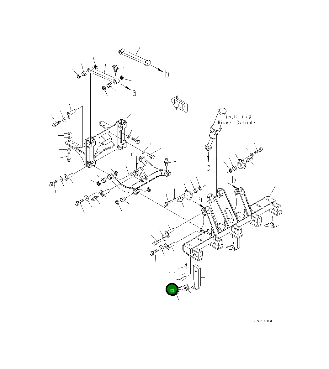 Палец 232-785-1310 Komatsu