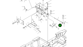 Кронштейн 8242-70-2481 Komatsu