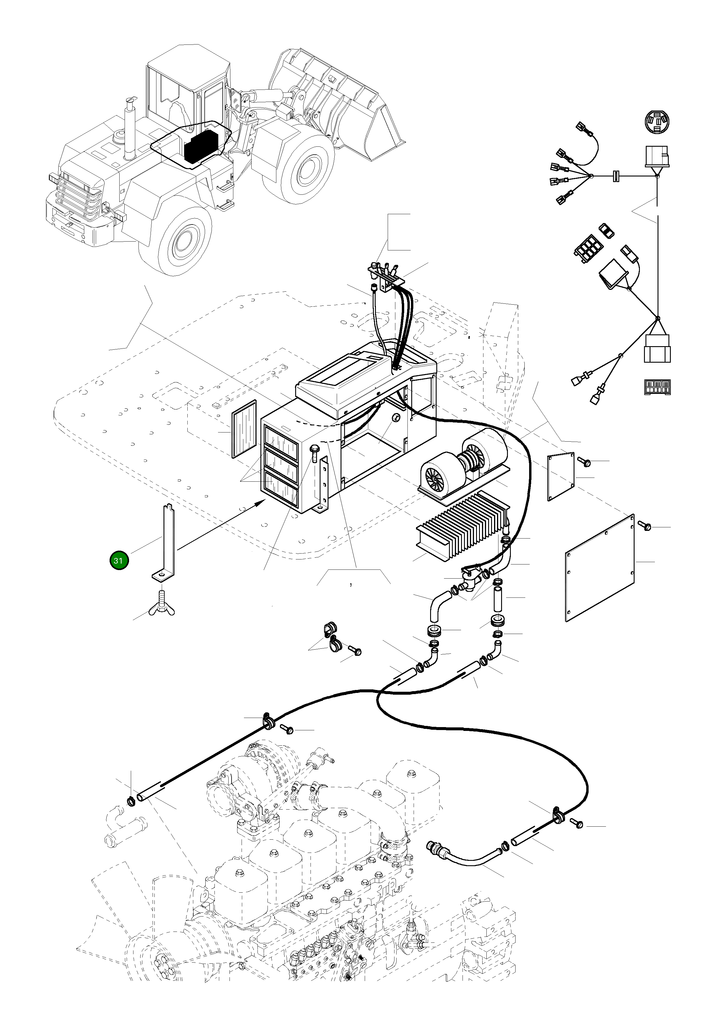 Кронштейн 419-07-H0P01 Komatsu