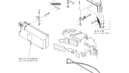 Капот 21W-54-44200 Komatsu