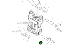 Палец 21W-70-48250 Komatsu
