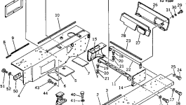 Лист 144-A62-8980 Komatsu