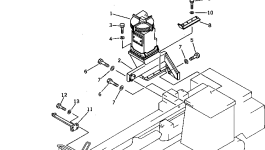 Опора 11T-76-11980 Komatsu