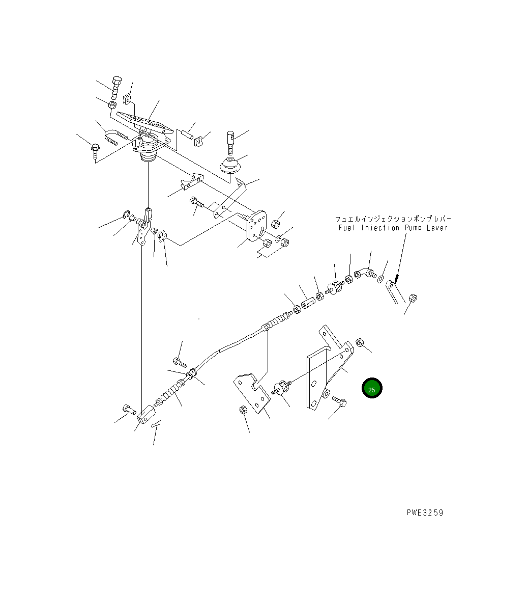 Кронштейн 416-43-21122 Komatsu