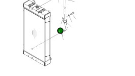 Клипса 23T-62-12160 Komatsu