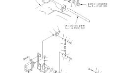 Кронштейн 21X-910-3450 Komatsu
