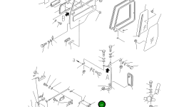 Кронштейн 561-54-64391 Komatsu