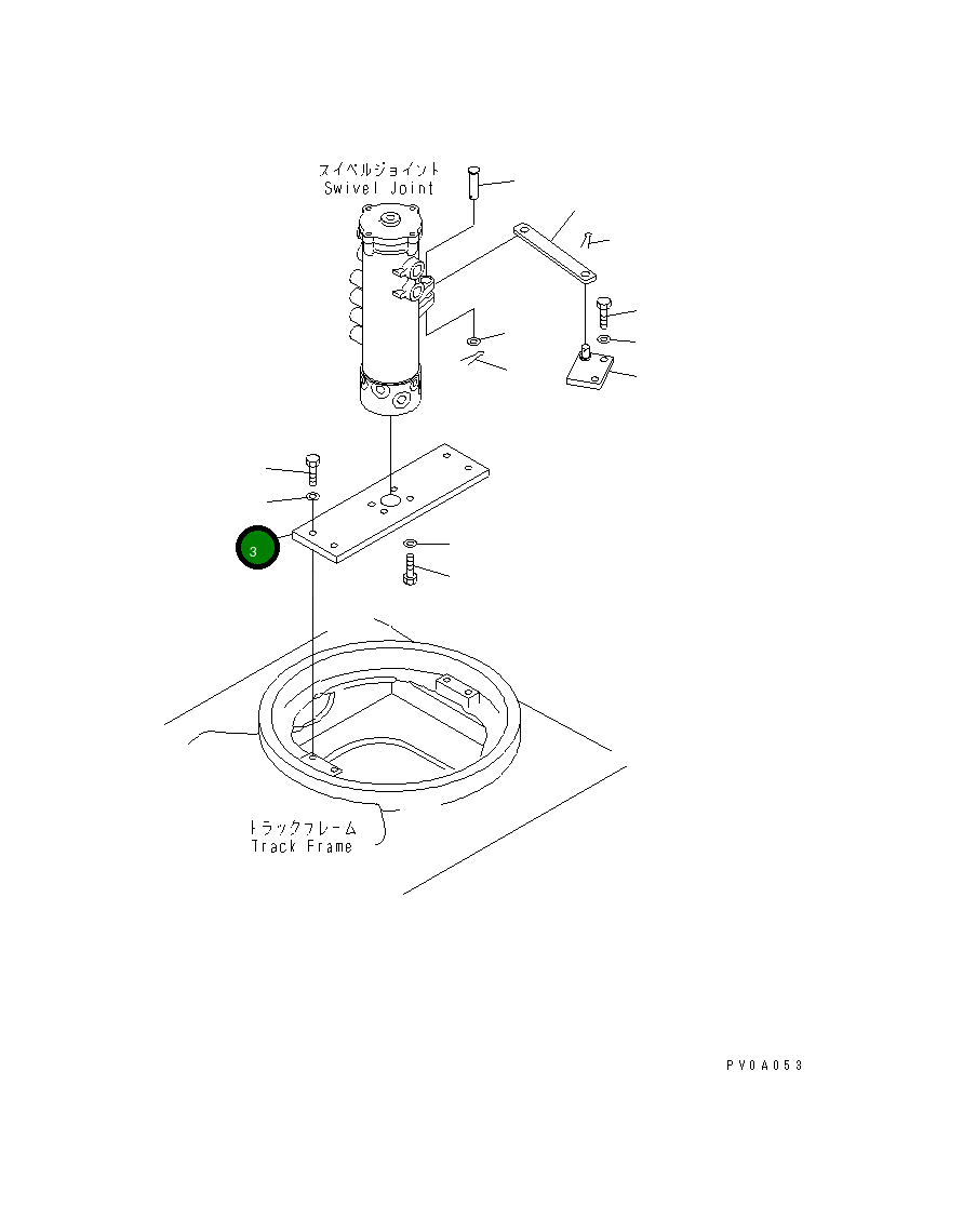 Кронштейн 20T-910-8140 Komatsu