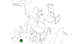 Лист 21X-54-21260 Komatsu