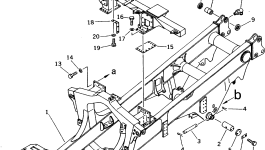 Опора 566-46-6A950 Komatsu