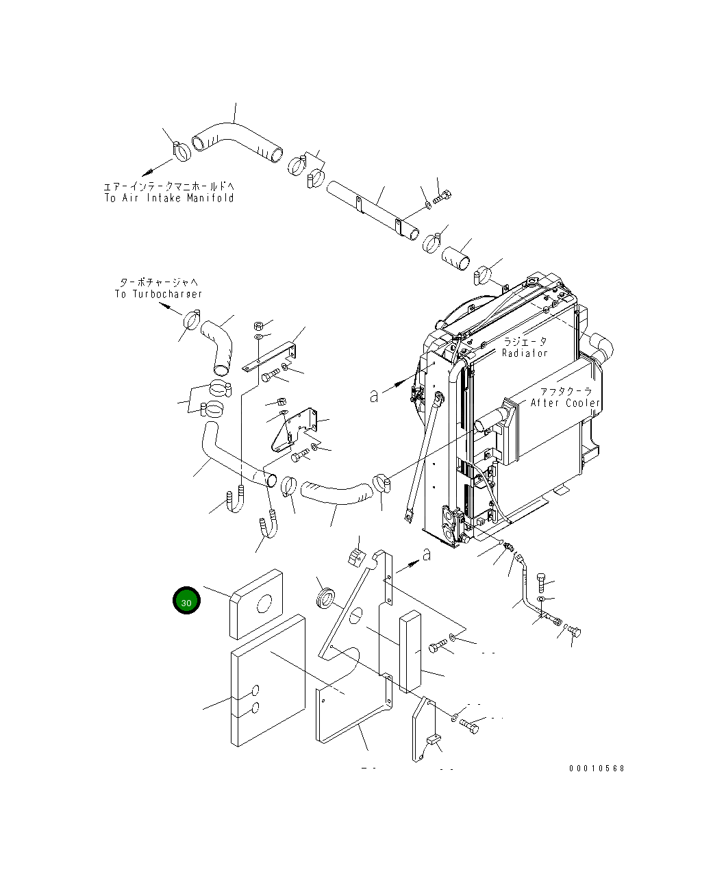 Лист 22U-03-81760 Komatsu