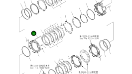 Палец 234-15-12770 Komatsu