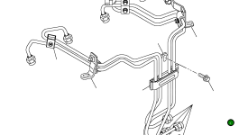 Кронштейн EA504074559 Komatsu