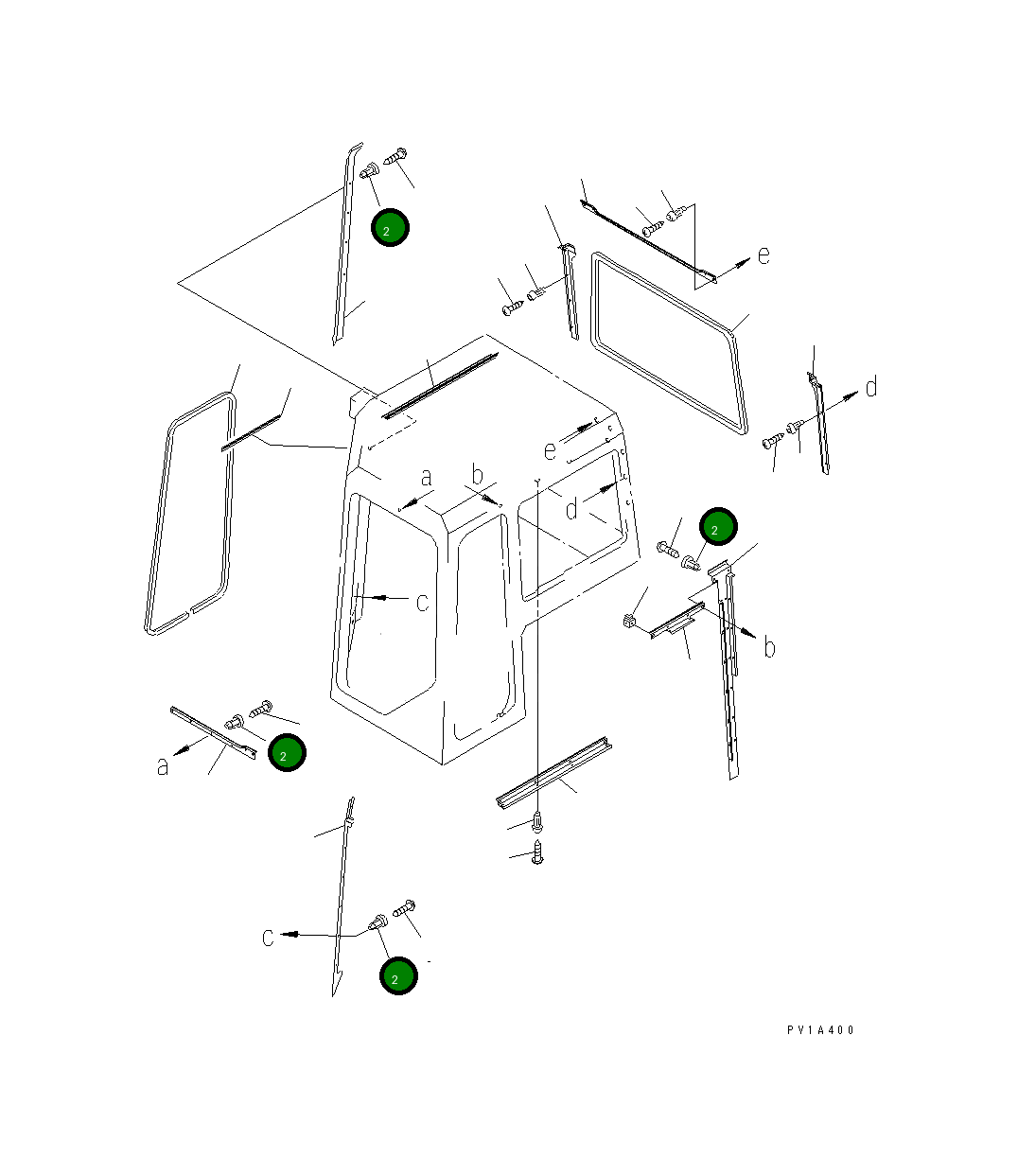 Клипса 19M-979-7680 Komatsu
