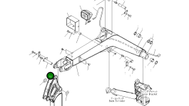 Палец 22J-70-25151 Komatsu