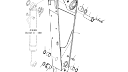 Палец 21M-944-1330 Komatsu
