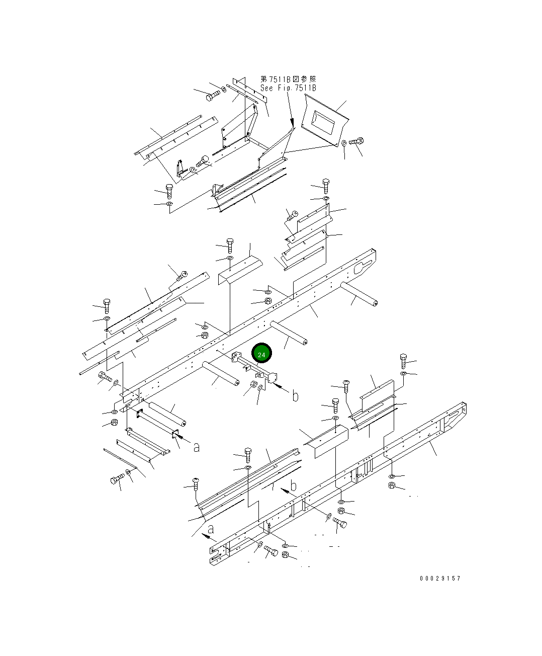 Кронштейн KWKKS-75-71931 Komatsu