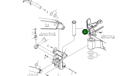 Палец 22J-70-25420 Komatsu