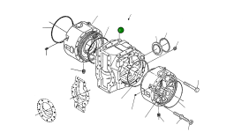 Корпус 176.01.025.05 Komatsu