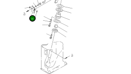Кронштейн 569-44-87311 Komatsu