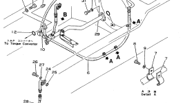Трубка 195-49-11641 Komatsu