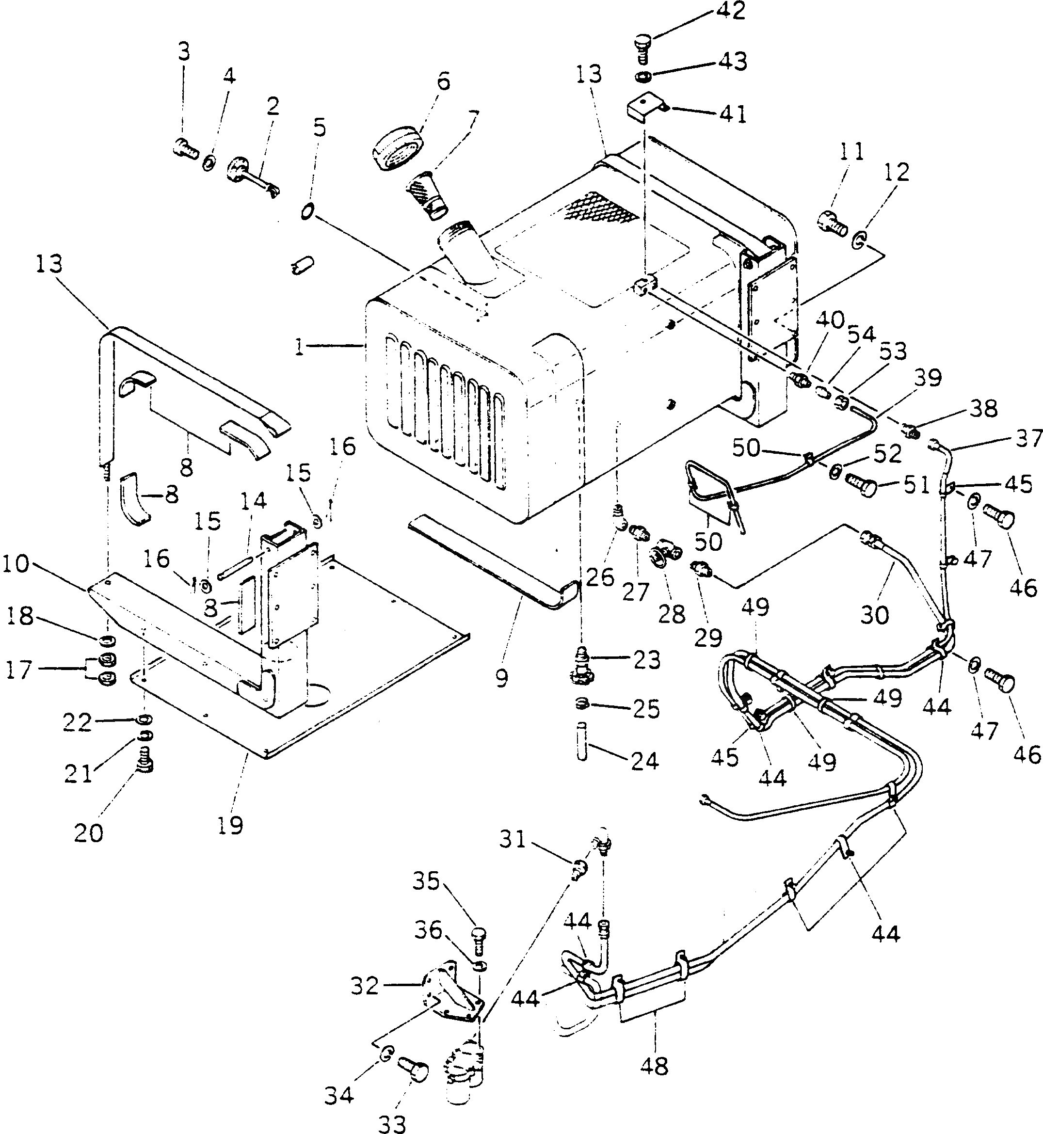 Шланг 02750-23450 Komatsu