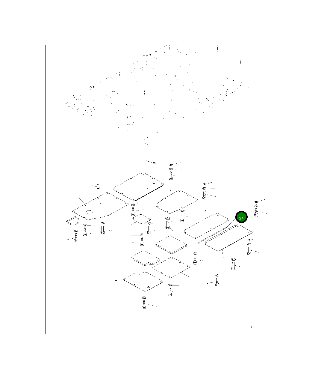 Лист 2A5-54-11150 Komatsu