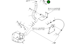 Кронштейн 418-07-31180 Komatsu