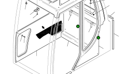 Кронштейн 21D-54-11620 Komatsu