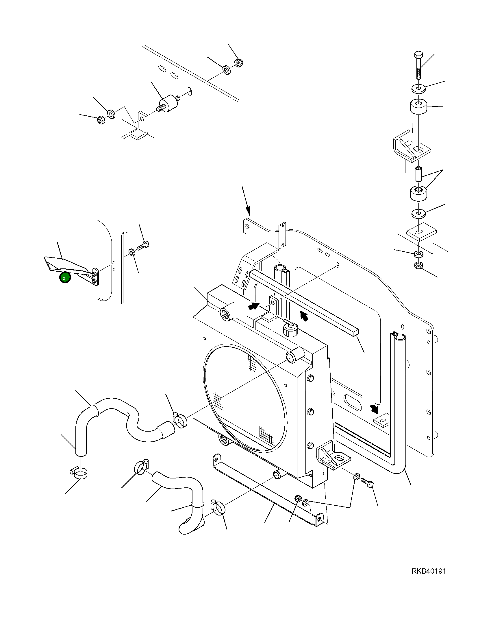 Опора 37D-62-13430 Komatsu