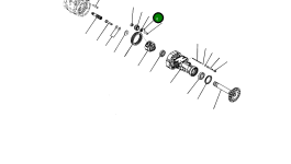 Палец 19723R1 Komatsu