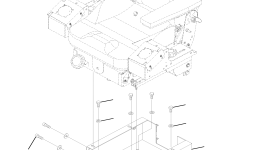 Кронштейн 4A1-53-24481 Komatsu