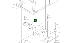 Кронштейн 20K-54-11531 Komatsu