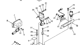 Клипса 08052-02411 Komatsu