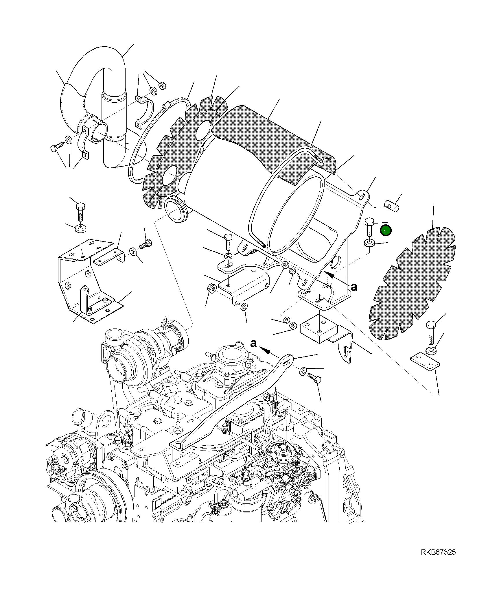 Кронштейн 42N-02-11228 Komatsu