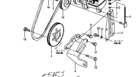 Стойка YM172175-18800 Komatsu