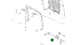 Кронштейн 418-54-61161 Komatsu