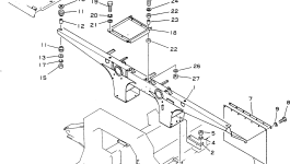 Кронштейн 569-54-12730 Komatsu