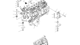 Кронштейн 567-01-71122 Komatsu