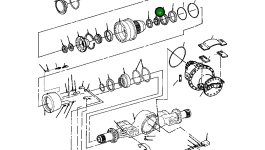 Конус 1244 753 H91 Komatsu