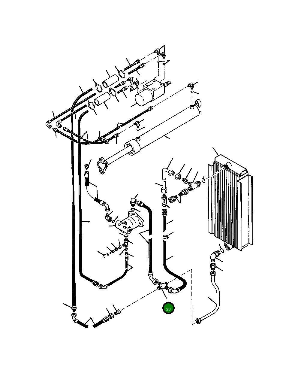 Крестовина 9403 178 Komatsu