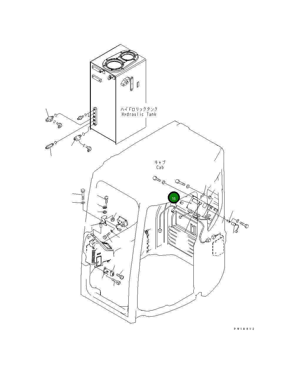 Контроллер 22U-06-27520 Komatsu