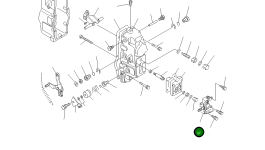 Кронштейн DK154375-9320 Komatsu