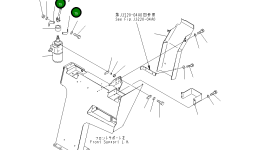 Кронштейн 569-40-83470 Komatsu