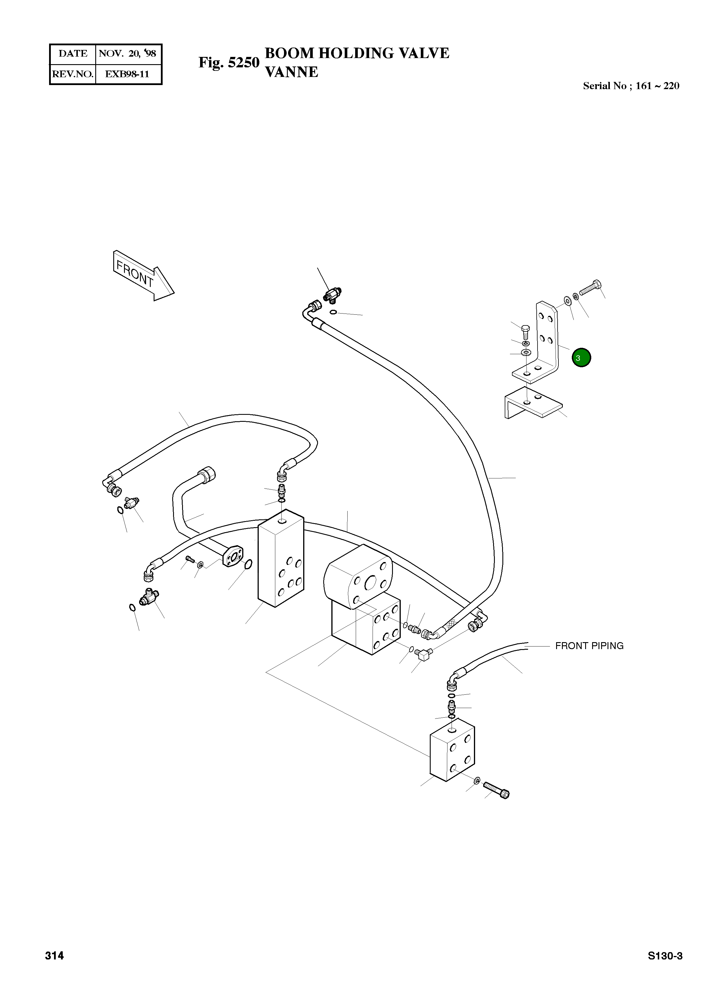 Опора 2197-1425 Komatsu