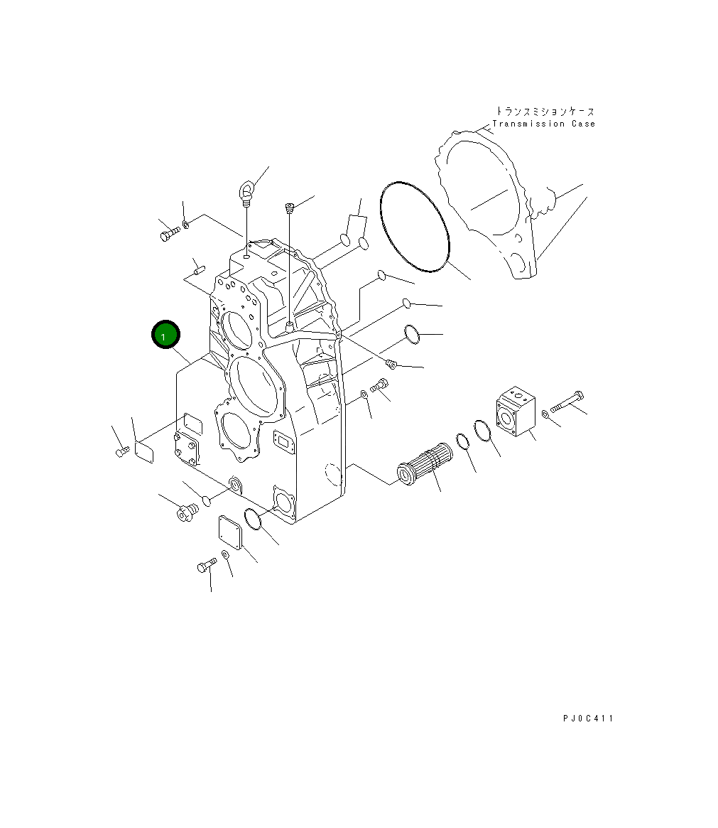 Корпус 235-15-13112 Komatsu